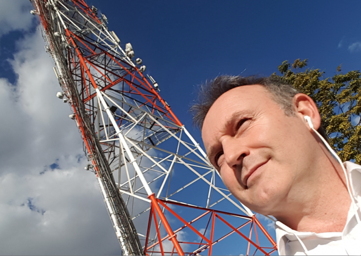 Olivier Rostaing, tècnic en telecomunicacions i fundador de l'empresa Univo 5G.